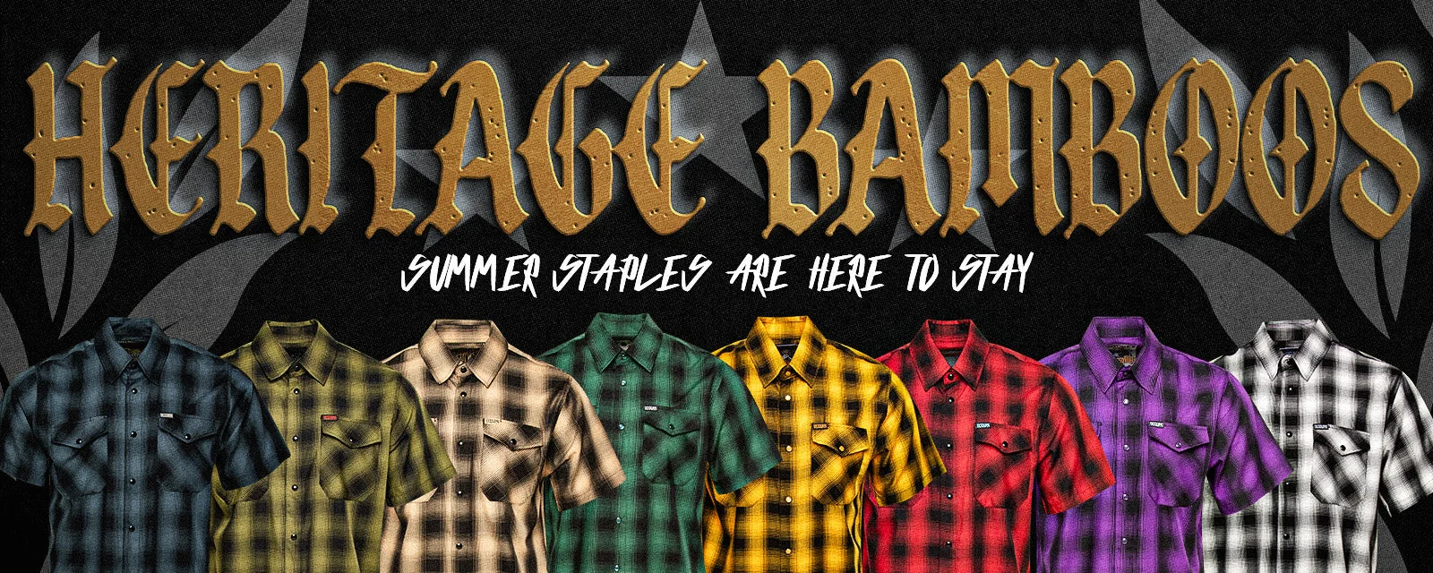 The Heritage Bamboo Collection - Summer staples are here to stay! Shop Now.